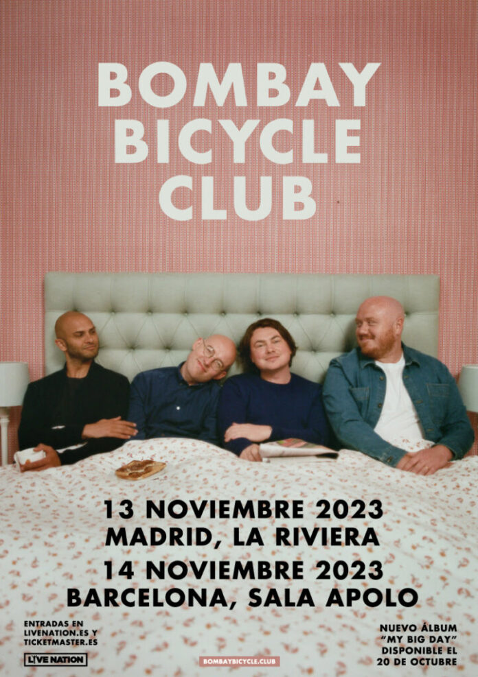 Bombay Bicycle Club en Madrid y Barcelona 2023