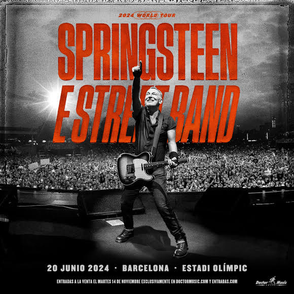 Entradas para Bruce Springsteen en Barcelona 2024