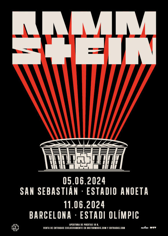 Rammstein en Barcelona y San Sebastián 2024