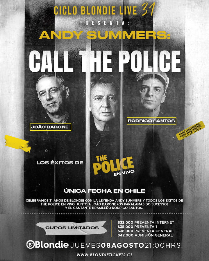 CALL THE POLICE AGOSTO 719x0