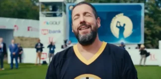 Adam Sandler in Happy Gilmore 2