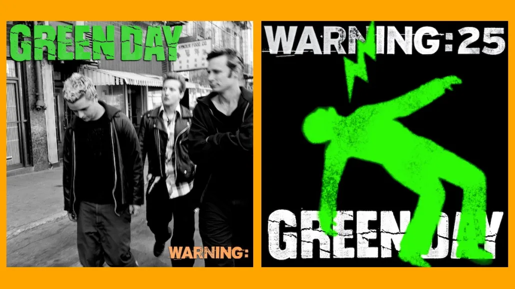 Green Day Warning 25th anniversary reissue