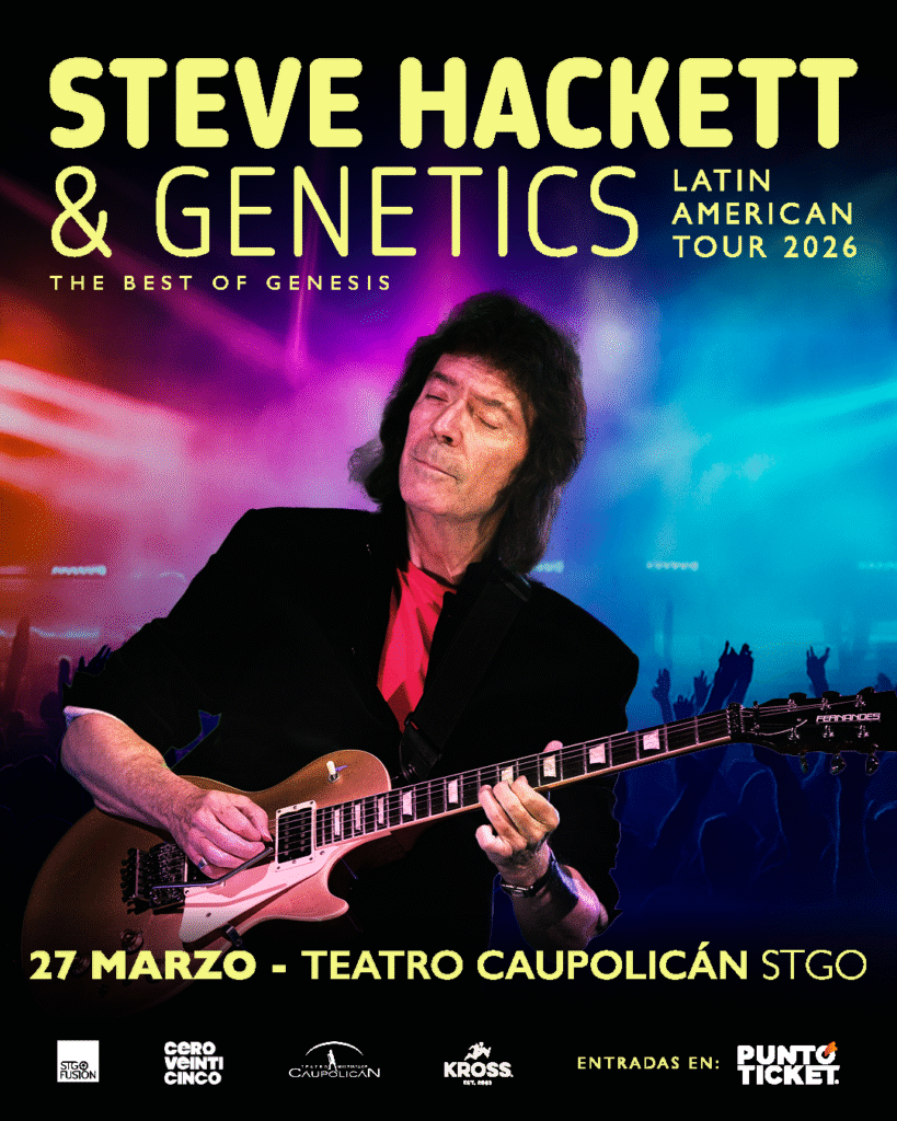 POST STEVE HACKETT & Genetics LIVE IN CHILE